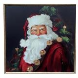 Canvas Santa Artwork - 36 x 36