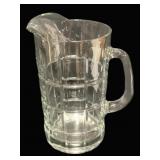 Anchor Hocking Glass Pitcher - 9.5" Tall