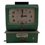 Acroprint Time Clock w/ Key - 12 x 9 x 6.5