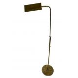 Vintage Brass Floor Lamp - 52" Tall
