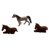 3 Horses - 2 ERTL & 1 Safari Ltd Foals