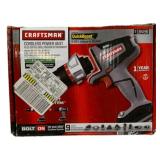 Craftman Bolt On 3/8" 20V Cordless Drill in Box