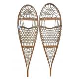 Woven Wood Frame Snow Shoes - 49 x 13