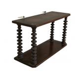 Jenny Lind Spool Carved Wall Shelf