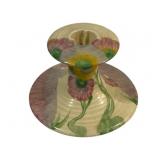 Hand Painted Clarice Cliff Candleholder