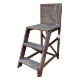 Vintage Step Ladder - 33 x 14.5 x 22.5