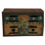 Vintage Marx Budget Bank - 6 x 3 x 3.5