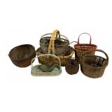 Lot of Assorted Baskets