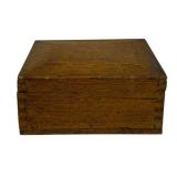 Antique Wood Box - 8.5 x 6 x 4.5