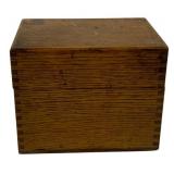 Antique Wood Box - 5.5 x 4 x 4.5