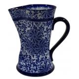 Royal Dutton Blue/White Pitcher - 9" Tall