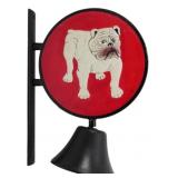 Cast Iron Bulldog Bell 13"x10"