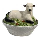 Olfaire Portugal Covered Dish - 11 x 11 x 8