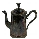 Silver Plated Teapot - 8.5 x 8.5