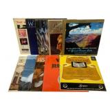 10 Assorted LP Records