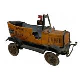 Tin Litho Metal Car 8"x6"x4"