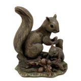 Signed Squirrel Figure 6"x5"x3"