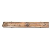 "Cedar Valley" Wood Sign - 12 x 69.5