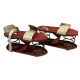 Pair of Vintage "Moon" Shoes - 10 x 4 x 5