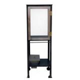 Vintage Metal Industrial Medical Cabinet