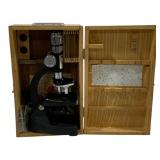 Monolux Microscope w/ Box - 10 x 6 x 4
