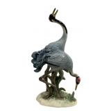 Cortendorf German Sandhill Cranes Figurine 13.5"