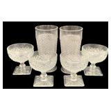 6 Assorted Glasses - 6.25" Tall