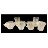 6 Assorted Glass Items