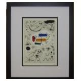 USE OF SPEECH GICLEE BY JOAN MIRO