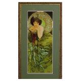 EMERALD BY ALPHONSE MUCHA