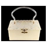 Vintage Plastic Purse - 8 x 5 x 4.5