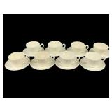 16 Pc Myott Meakin Cups & Saucers