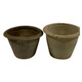 2 Planters - 7.5 x 9.75