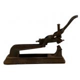 Antique Riveter Tool - 22 x 14 x 4