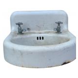 Architectural Porcelain 2 Faucet Sink