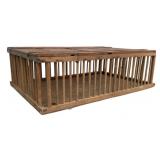 Wooden Chicken Coop - 11 x 35 x 23