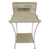 Metal Washstand - 38 x 22 x 16