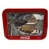 Metal Coca-Cola Tray - 17.5 x 13