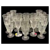 Assorted Glass Stemware