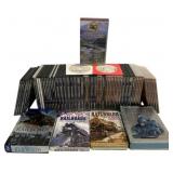 65pc Railroad Documentary DVD & VHS Group