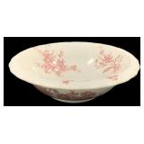 Stoke on Trent Red/White Bowl - 16" Round