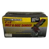 Central Machinery 4 x 6 Belt & Disc Sander in Box