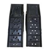 2 Metal Car Ramps - 10 x 34 x 10