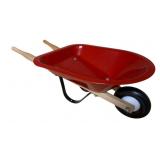 Decorative Red Wheelbarrow - 6 x 16 x 8.5