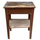 Wooden Table - 33 x 24 x 17