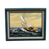 Framed Oil on Canvas - Signed - 30 x 24