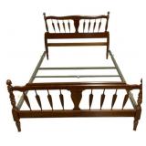 Mid-Century Full Size Bed - 40 x 54 x 87