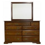 Kling Bracket Foot Dresser w/ Mirror