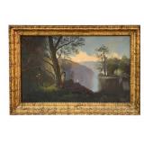 William Pritchett Rowlett Oil on Canvas Framed