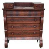 Empire Rolled Leg 4 Drawer Chest